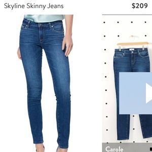 Paige Skyline Skinny Jeans